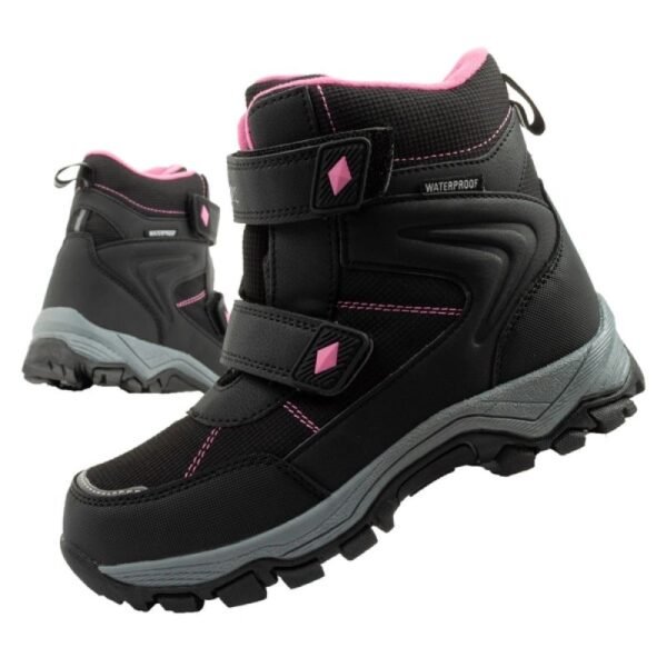 Lee Cooper winter boots childrens snow boots waterproof insulated black