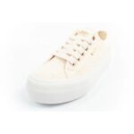 Lee Cooper womens lace sneakers beige platform - Image 3