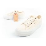 Lee Cooper womens lace sneakers beige platform - Image 8