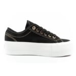Lee Cooper womens sneakers platform black with gold - Image 4