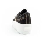Lee Cooper womens sneakers platform black with gold - Image 5