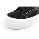 Lee Cooper womens sneakers platform black with gold - Image 6