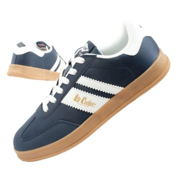 Lee Cooper womens sneakers shoes fashionable comfortable durable navy blue