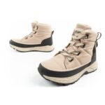 Lee Cooper womens winter hiking shoes, insulated, beige, black - Image 8