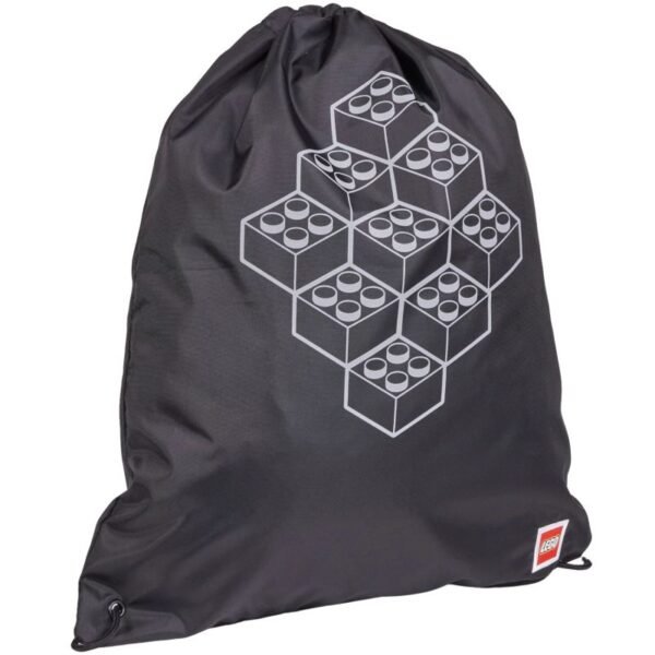 LEGO Bricks Drawstring Bag 10034-2511 Black One size
