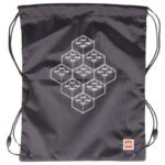LEGO Bricks Drawstring Bag 10034-2511 Black One size - Image 4