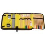 LEGO Bricks Pencil Case With Content 20085-2511 Black One size - Image 4