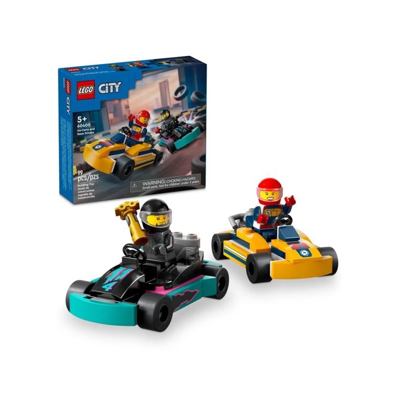 lupin-wear-ca-lego-city-60400-karts-and-racers-1928880 LEGO City 60400 Karts and Racers - Image 1