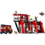 LEGO City 60414 Fire Station with Fire Truck - Image 3