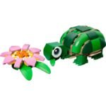 LEGO Creator 31377 Turtle with Lily Pad - Image 3