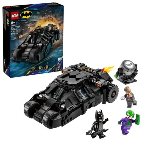 LEGO DC SUPER HEROES 76303 Batmans Tumbler vs. Two-Face and The Joker