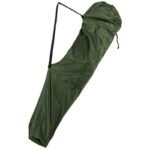 LUX FOLDING CAMPING CHAIR 60X60X105CM GREEN-BLACK - Image 5