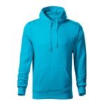 Malfini Cape Free M MLI-F1344 sweatshirt, turquoise - Image 2