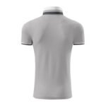 Malfini Collar Up W MLI-256A4 Silver Gray Polo Shirt - Image 3