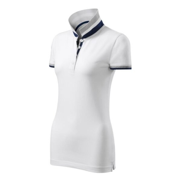 Malfini Collar Up W MLI-25700 White Polo Shirt