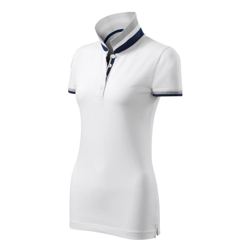 lupin-wear-ca-malfini-collar-up-w-mli-25700-white-polo-shirt-910382 Malfini Collar Up W MLI-25700 White Polo Shirt - Image 1