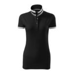 Malfini Collar Up W MLI-25701 Black Polo Shirt - Image 2