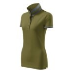 Malfini Collar Up W MLI-257A3 Polo Shirt Avocado Green
