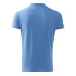 Malfini Cotton M MLI-21215 blue polo shirt - Image 2