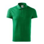 Malfini Cotton M MLI-21216 grass green polo shirt - Image 2