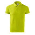 Malfini Cotton M MLI-21262 lime polo shirt - Image 3