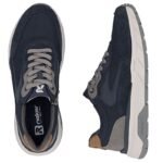 Mens casual navy blue sneakers Rieker 06100-15 - Image 3