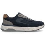 Mens casual navy blue sneakers Rieker 06100-15 - Image 4
