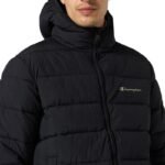 Mens Champion Hooded Jacket Black 221548 KK001 - Image 5