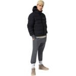 Mens Champion Hooded Jacket Black 221548 KK001 - Image 6