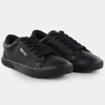 Mens low-top sneakers, eco-leather, black, Big Star TT174002 - Image 3