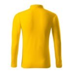 Mens Pique Polo LS Polo Shirt (Yellow) - Image 3