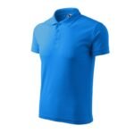 Mens Pique Polo Shirt (snorkel blue)