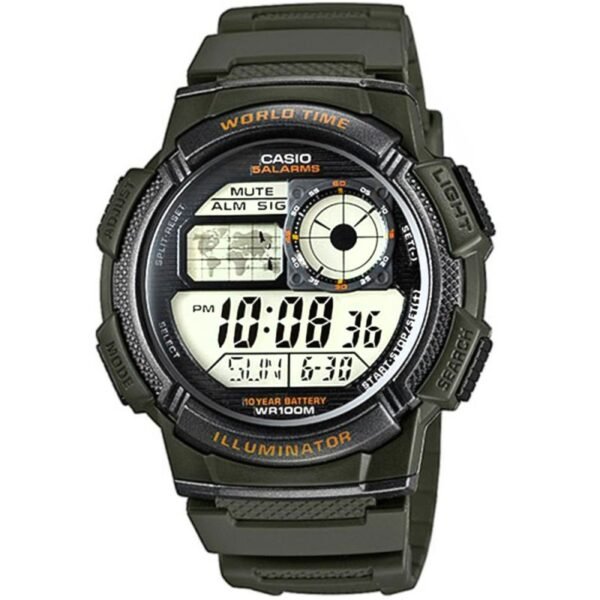 Mens Watch CASIO AE-1000W-3AVDF + BOX