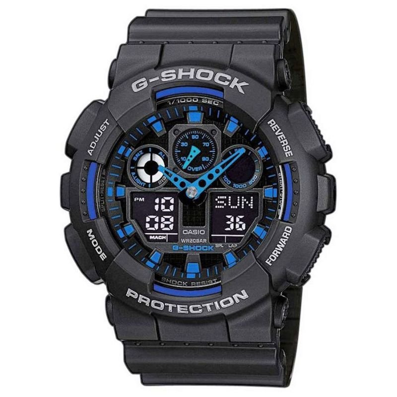 lupin-wear-ca-men-s-watch-casio-g-shock-ga-100-1a2er-box-1828568 Mens Watch CASIO G-SHOCK GA-100-1A2ER + BOX - Image 1