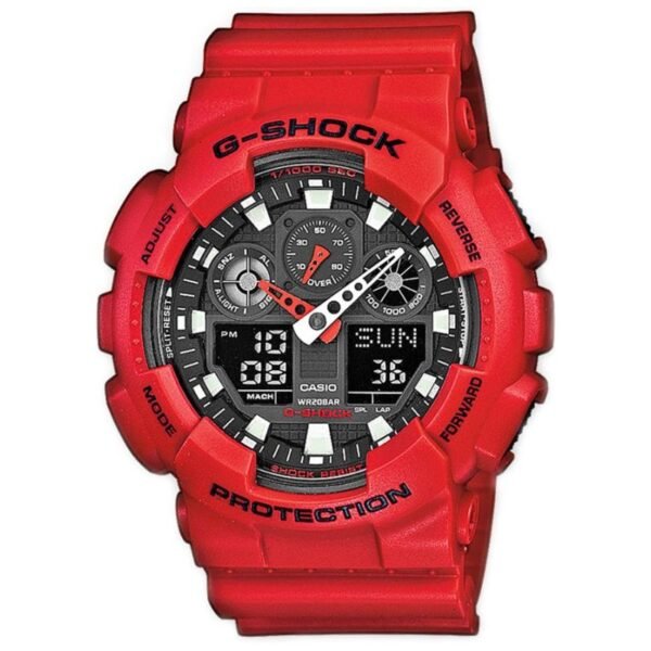 Mens Watch CASIO G-SHOCK GA-100B-4AER + BOX