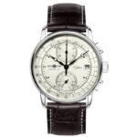 Mens Watch ZEPPELIN 100 Yahre Chronograph 8670-1 + BOX