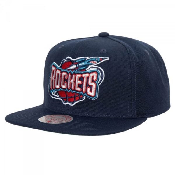 Mitchell Ness NBA Houston Rockets Team Ground 2.0 Snapback Hwc Rockets Cap HHSS3258-HROYYPPPNAVY