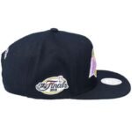 Mitchell Ness NBA Los Angeles Lakers Top Spot Snapback Hwc Lakers Cap HHSS2976-LALYYPPPBLCK - Image 3