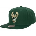 Mitchell Ness NBA Team Ground 2.0 Snapback Milwaukee Bucks Cap HHSS3256-MBUYYPPPGREN