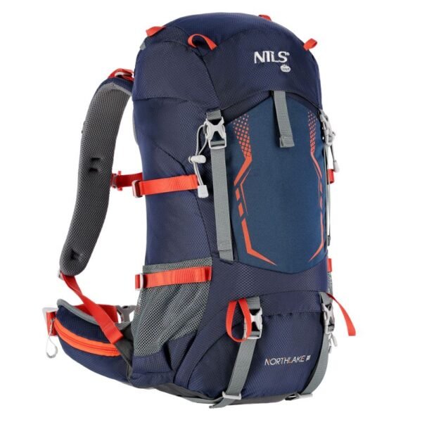 NC1993 NORTHLAKE NAVY BLUE TOURIST BACKPACK 30L+10 NILS CAMP