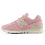 New Balance WL574 pink Lifestyle womens sneakers (WL574CSP) - Image 5