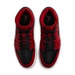 Nike Air Jordan 1 Mid Red/Black 51.5 - Image 3
