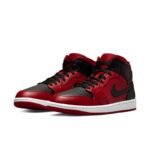 Nike Air Jordan 1 Mid Red/Black 51.5 - Image 4