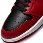 Nike Air Jordan 1 Mid Red/Black 51.5 - Image 7
