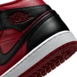 Nike Air Jordan 1 Mid Red/Black 51.5 - Image 8