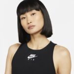 Nike Air Womens Ribbed Tank W DM6069-010 - Image 3
