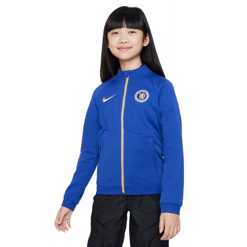 lupin-wear-ca-nike-chelsea-london-academy-pro-jr-dv5064-495-sweatshirt-991243 Nike Chelsea London Academy Pro Jr DV5064-495 Sweatshirt - Image 1