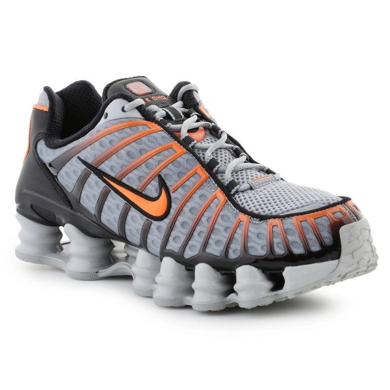 lupin-wear-ca-nike-nike-shox-tl-av3595-011-lt-smoke-grey-bright-mandarin-1618993 NIKE Nike Shox TL AV3595-011 LT Smoke Grey/Bright Mandarin - Image 1