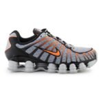 NIKE Nike Shox TL AV3595-011 LT Smoke Grey/Bright Mandarin - Image 6