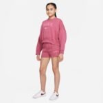 Nike Sportswear Trend Flc Crew Jr DV2563 633 sweatshirt - Image 7